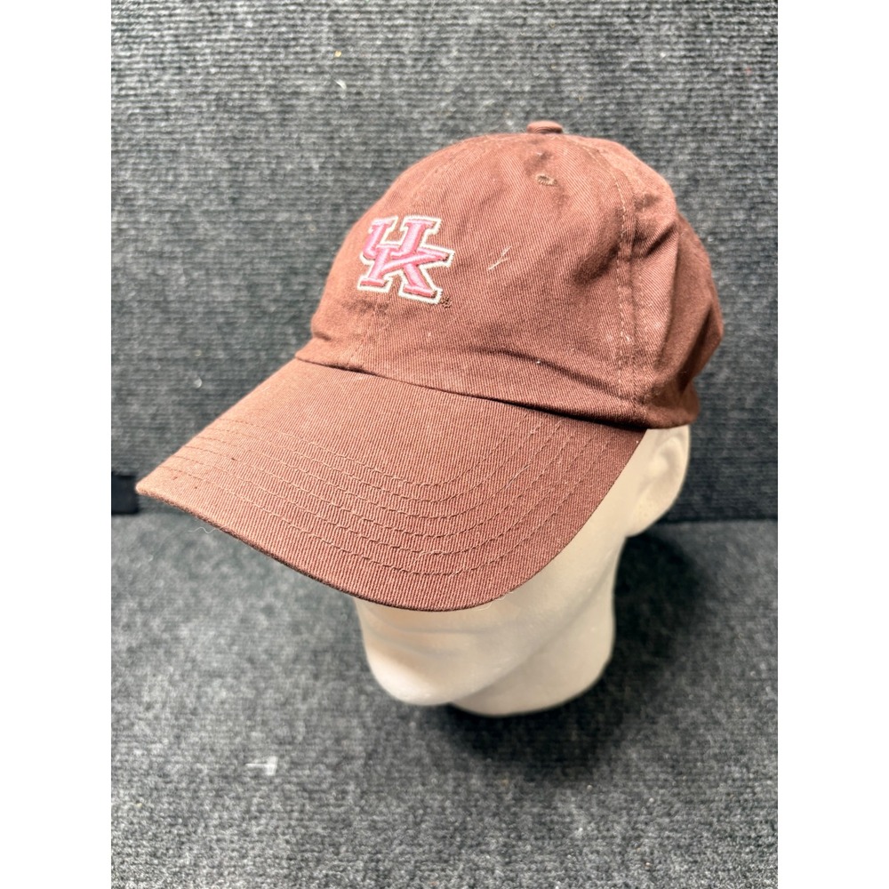 Kentucky Wildcats Womens Adjustable Baseball Cap Brown Pink UK Logo Hat T.E.I.